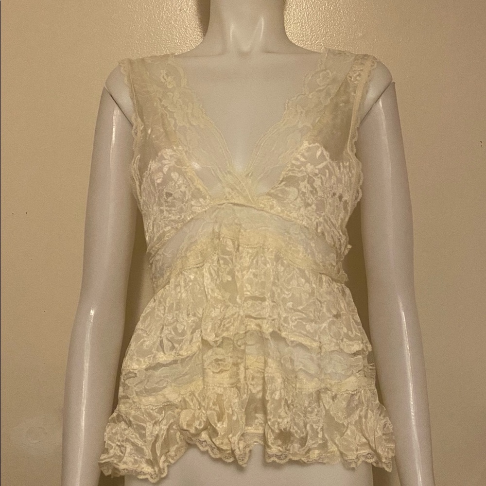 Free people lace top